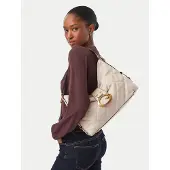 GUESS schoudertas Camden Shoulder Bag Bone beige