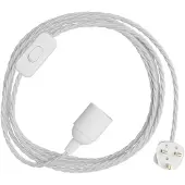 Creative Cables Snakebis Twisted E14 Lamphouder Met Snoer