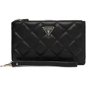 GUESS portemonnee Juliet SLG Double Zip Organizer Black zwart