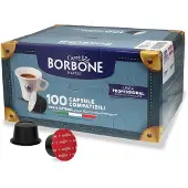 Caffe Borbone | Miscela Rossa - 100 capsules voor Lavazza Blue