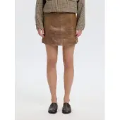 Selected Minirok Dames Bruin 40