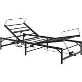 vidaXL Elektrisch Verstelbaar Bed Frame Zwart 80 x 200 cm Staal