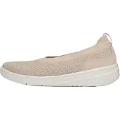 FitFlop Fit Flop Gebreide ballerina’s voor dames (Beige)