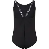 Speedo Dames/Dames logo-eendelig badpak (Zwart)
