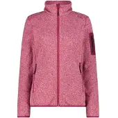 CMP - Women's Jacket Jacquard Knitted - Fleecevest 44, roze