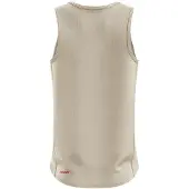 New Balance Heren V Hals Regular Tank Top (Angora)