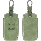 Kwmobile Key Cover Compatible with Renault - Green