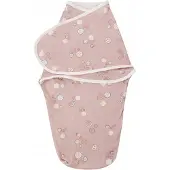 Motherhood Moederschap Baby Swaddle - Roze knopen - Zacht katoen