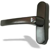 Roto Line Framescharnier Aluminium Brons met Vork - Stevig en Duurzaam