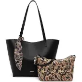 Tamaris Shopper 'Margarethe' zwart
