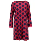 Ringella Katoenen dames nachthemd bordeaux | Maat 52