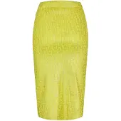 Diesel Ikaria getailleerde midirok voor dames (Geel)