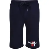 Ben Sherman Heren Logo Relaxed Fit Sweat Shorts (Marine)