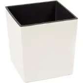 Lamela Juka Pot 40x40x41,5cm Hoogglans Crème met Inzet