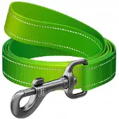 Waudog Nylon Hondenlijn Mono Lichtgroen 200cm x 25mm