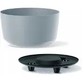 Prosperplast Gracia Lage Pot Lichtgrijs 24cm - Stijlvol en Duurzaam