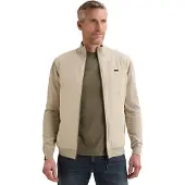 Vanguard Gebreid vest 'Cardigan in cotton/modal with zipper closure' lichtgrijs