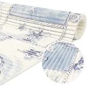 ANRO Badmat Dolfijnen 65x400cm Antislip Douchemat Afwasbaar Sneldrogend