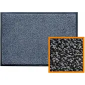 Kleen-Tex Iron Horse Deurmat Zwart Staal 60x40 cm - Professionele Entreemat