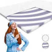 Hilding Bass Topper Matras 90x200 cm - Tencel, 7,5 cm dik