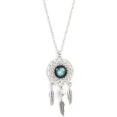 ABOOFAN dreamcatcher hanger vrouwen retro boho verenkwast kralen - boogschutter