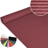 ANRO Badmat Bordeauxrood 130x300cm Antislip Douchemat Afwasbaar Sneldrogend