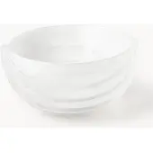 Westwing Jabu Decoratieve Schaal Wit 25x13 cm