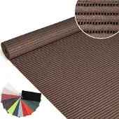 ANRO Badmat Bruin 65x15cm Antislip Douchemat Afwasbaar Sneldrogend