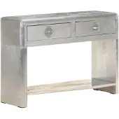 vidaXL Dressoir luchtvaartstijl 110x35x75 cm metaal