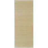 vidaXL Tapis en bambou naturel à latte rectangulaire 80 x 200 cm241332