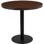 vidaXL Bistrotafel 80 cm MDF donkerbruin