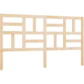 vidaXL Hoofdbord 186x4x104 cm massief grenenhout