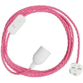 Creative Cables Snakebis Twisted E14 Lamphouder Met Snoer