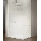 Gelco Vario White Walk-in douchecabine, Nordic-glas, 110cm