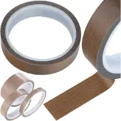 Rosfix PTFE Tape Isolatietape - Temperatuurbestendig -70°C/+300°C - 40mm x10m, 0,18mm Glasvezelbasis
