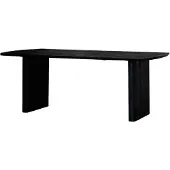 Giga Meubel Eettafel Tomeo Zwart 200cm
