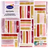 Duni Servetten - Golden Impuls 24x24 cm