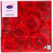 Duni Servetten Rich Roses 33x33 cm