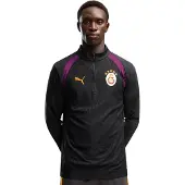 Puma Galatasaray SK Trainingstrui 1/4-Zip 2026-2027 Donkergrijs Paars Oranje