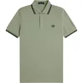 Fred perry Polo Twin Tipped M3600 Groen 23