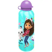 Kids Licensing Gabby's Poppenhuis Bidon 500ml - Turkoois aluminium