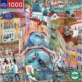 Eeboo - Puzzle 1000 pcs - Artists in Venice (EPZT457)