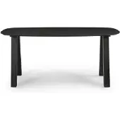 Giga Meubel Eettafel Sensi Zwart Deens Ovaal 200cm