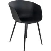 House Nordic Eetkamerstoel Roda Zwart - Set van 2