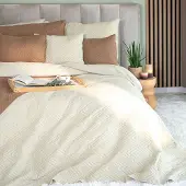 Markizeta Sprei 200x220 cm Beige Decoratief AVILA