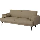 Giga Meubel Slaapbank Jason Taupe 210cm