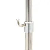 vidaXL Verstelbare mannequin van 165-213 cm met voet Vrouw PP Zwart