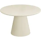Giga Meubel Eettafel Fenna Beige Rond 120cm