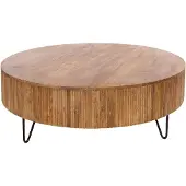 Nest of Nora Salontafel Sari - Rond 120 cm - Mangohout