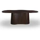Giga Meubel Eettafel Jessie Organisch Walnoot 260cm -